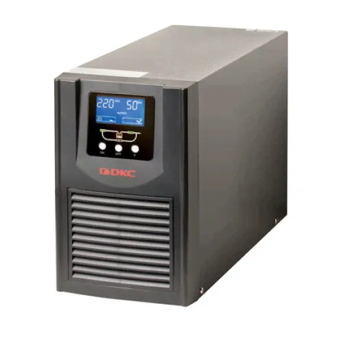 ИБП (UPS) однофазный онлайн 3кВА 8x7 Ач Schuko (SMALLB3A10S) (DKC)-0
